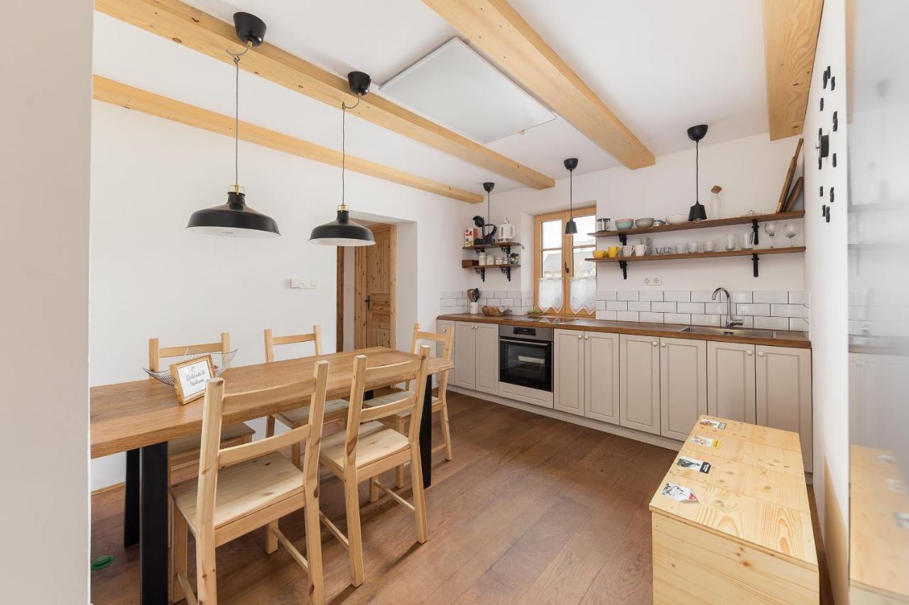 Apartamento Hiša na soncu / Sun house Zgornje Gorje Exterior foto